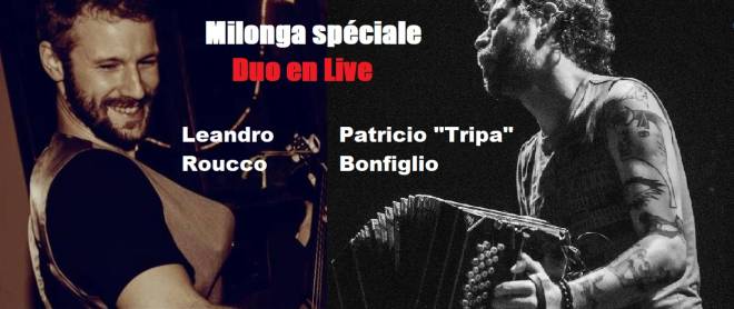 Dimanche 10 avril 2022 - Milonga spéciale Duo en Live