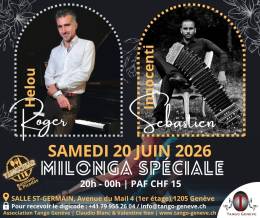 Samedi 20 juin 2026 / Milonga avec le Duo Helou-Innocenti