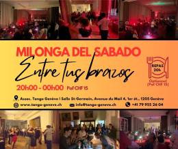 Samedi 8 novembre 2025 / Stage &amp; Milonga Entre tus Brazos
