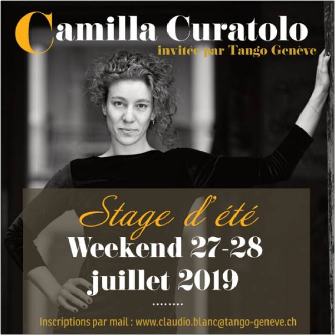 JUILLET 2019 - STAGE D&#039;ETE AVEC CAMILLA